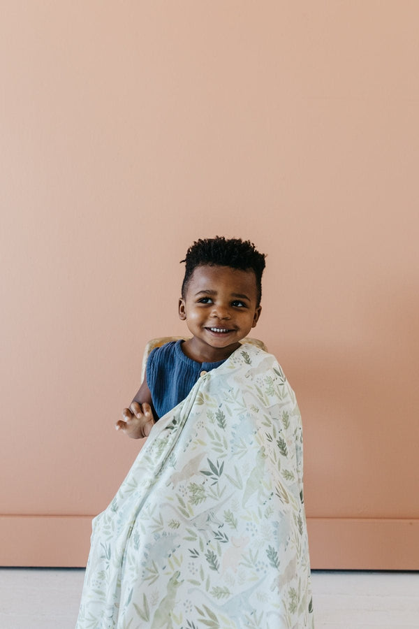 Rex Knit Swaddle Blanket Copper Pearl Lil Tulips