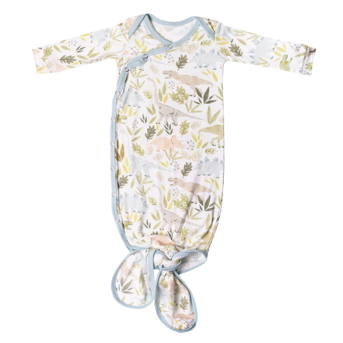 Rex Newborn Knotted Gown Copper Pearl Lil Tulips