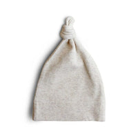 Ribbed Baby Beanie (Beige Melange) Mushie Lil Tulips