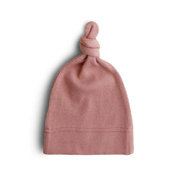 Ribbed Baby Beanie (Cedar) Mushie Lil Tulips
