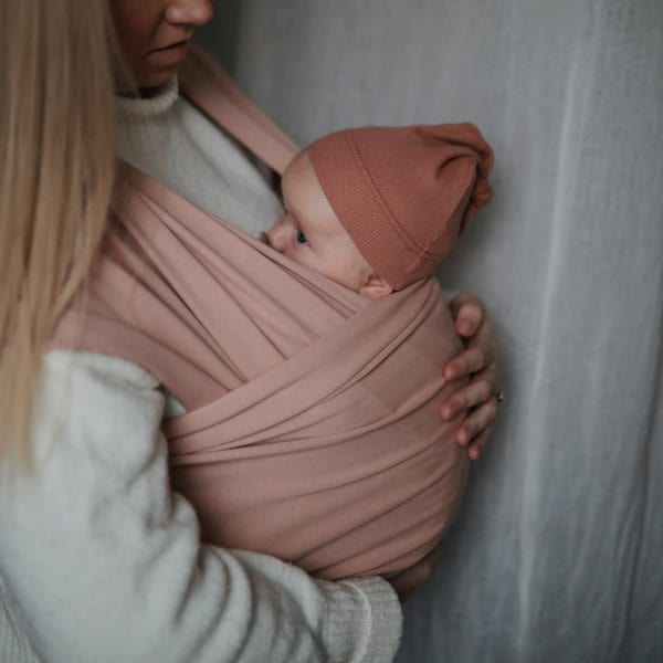 Ribbed Baby Beanie (Cedar) Mushie Lil Tulips