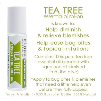 Roll-On Tea Tree Essential Oil Rinse Lil Tulips
