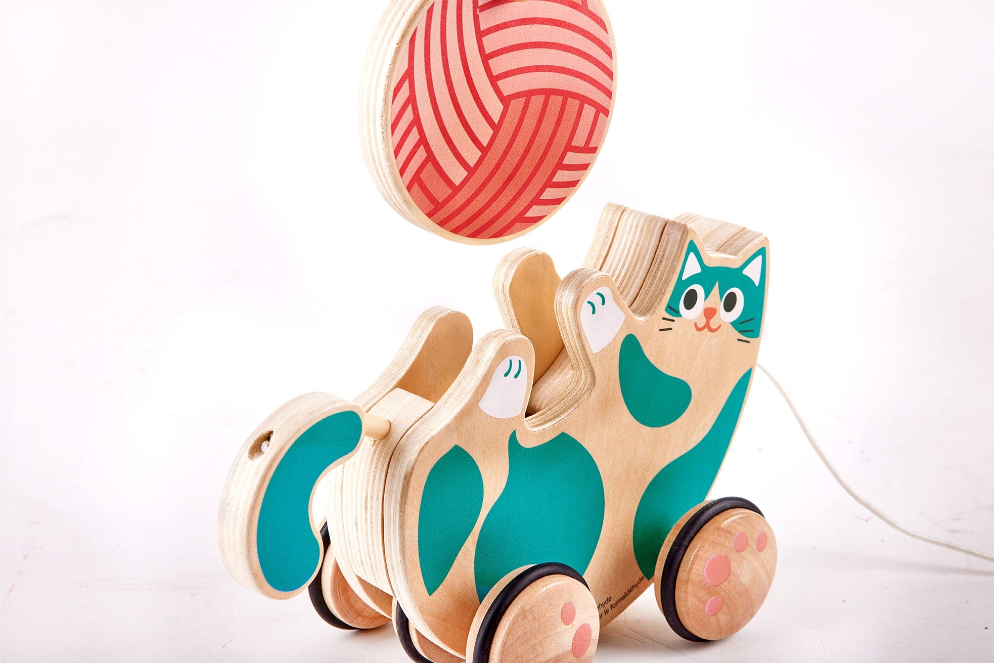 Roll & Rattle Kitten Hape Lil Tulips