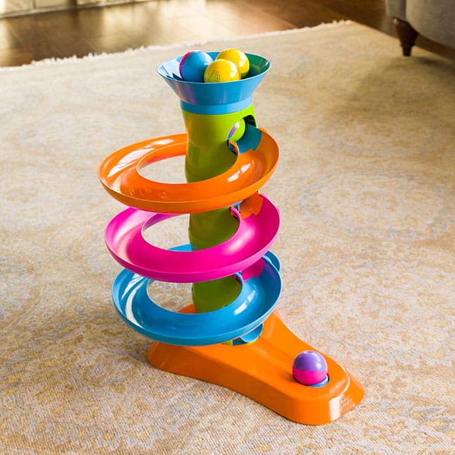 RollAgain Tower Fat Brain Toys Lil Tulips