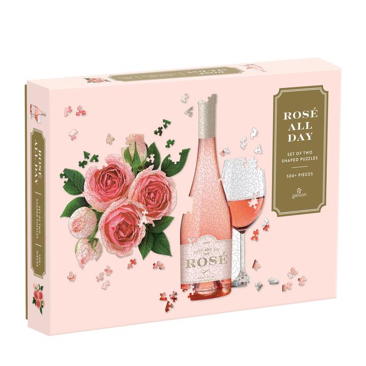Rosé All Day Shaped 500 Piece Puzzle