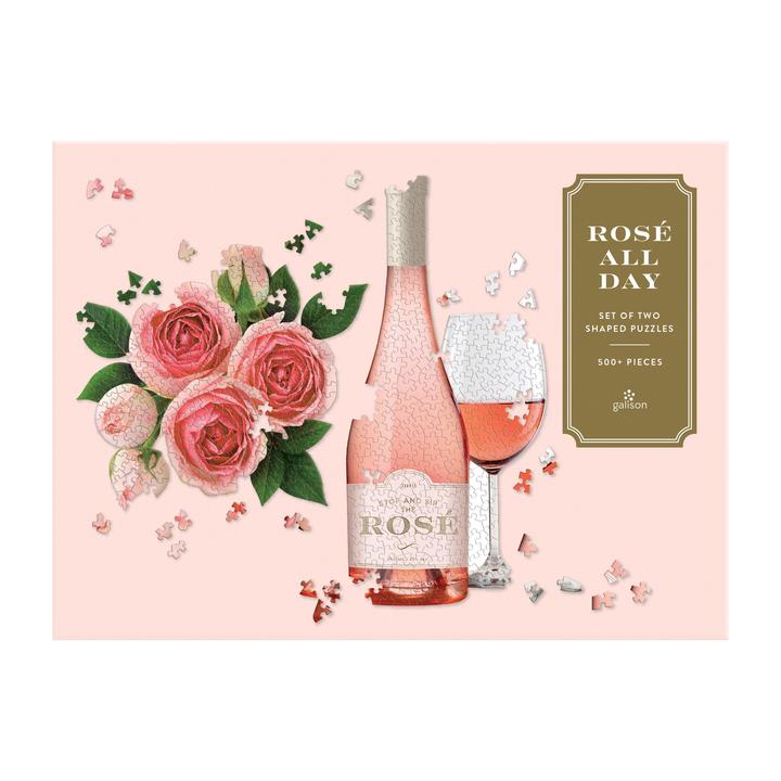 Rosé All Day Shaped 500 Piece Puzzle