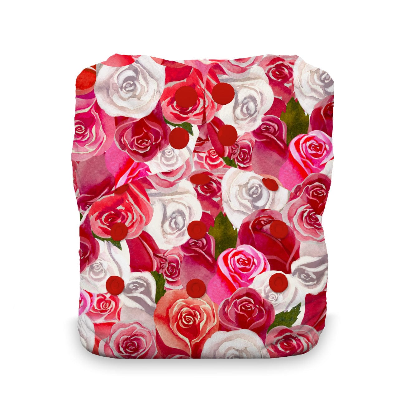 Rosy Natural One Size All in One Diaper Thirsties Lil Tulips