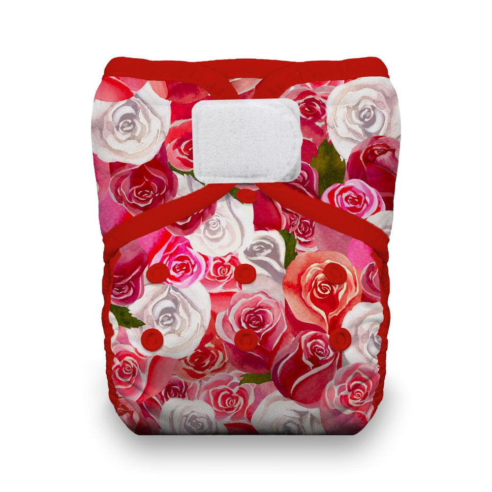 Rosy Natural One Size Pocket HOOK & LOOP Diaper Thirsties Lil Tulips