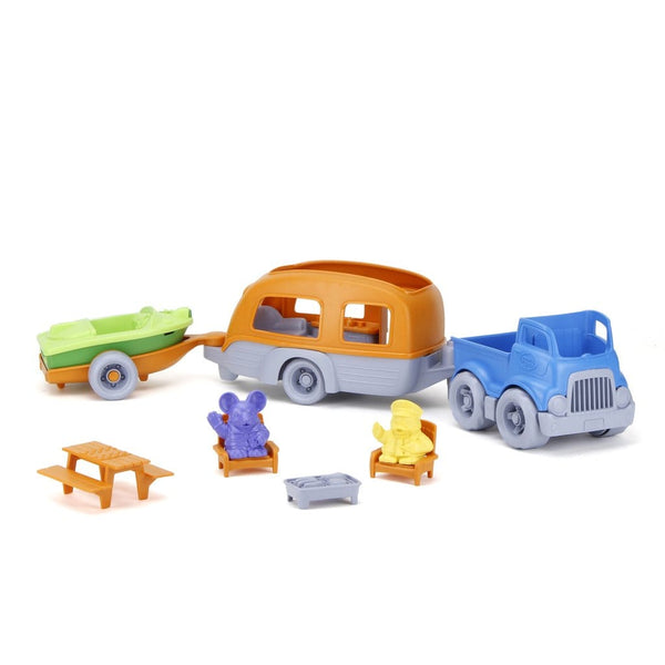 RV Camper Set Green Toys Lil Tulips