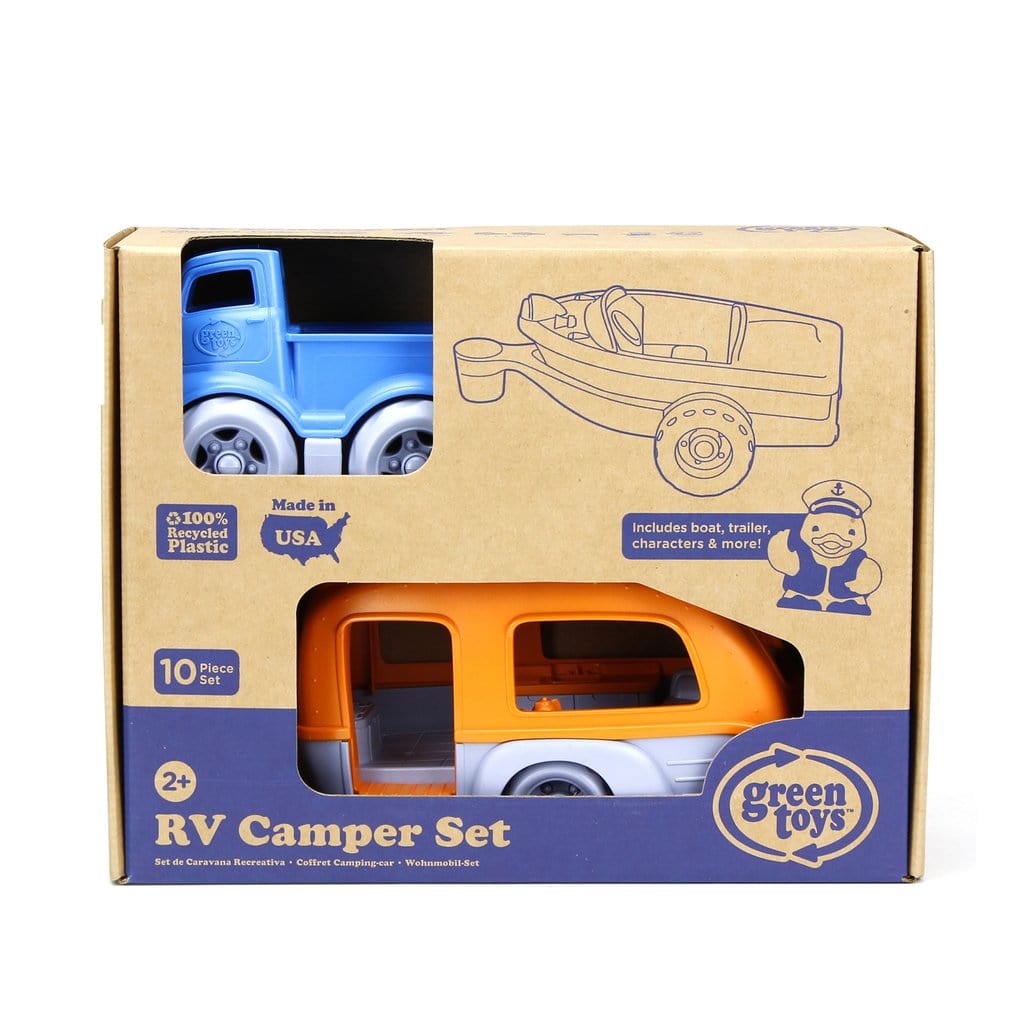 RV Camper Set Green Toys Lil Tulips