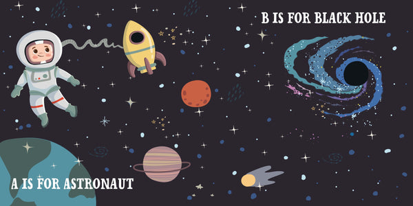 S is for Space Familius Lil Tulips
