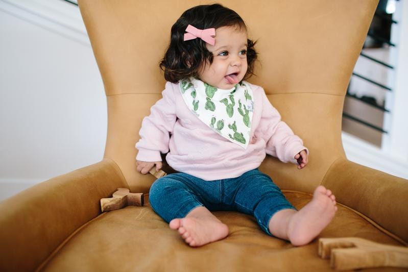 Sage Baby Bandana Bibs Copper Pearl Lil Tulips