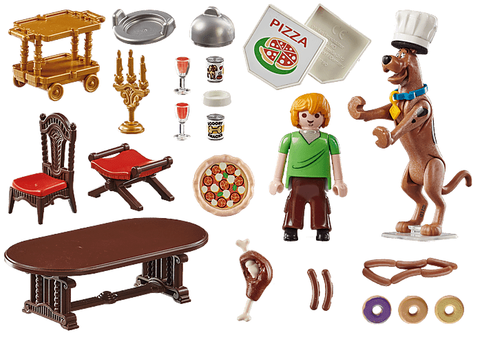 SCOOBY-DOO! Dinner with Shaggy Playmobil Lil Tulips