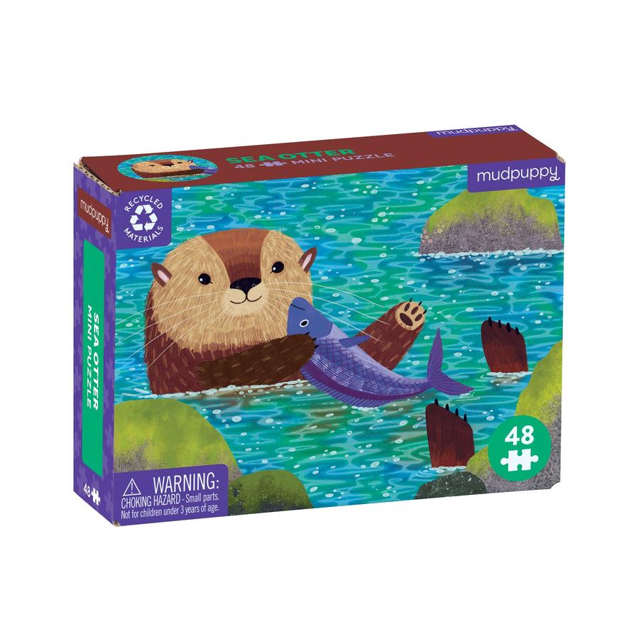 Sea Otter 48 Piece Mini Puzzle