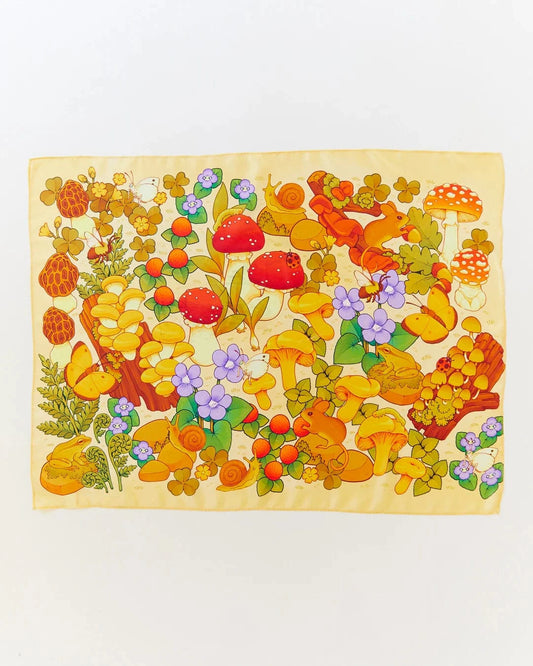 Seek & Find Mushroom Playsilk Sarah's Silks Lil Tulips