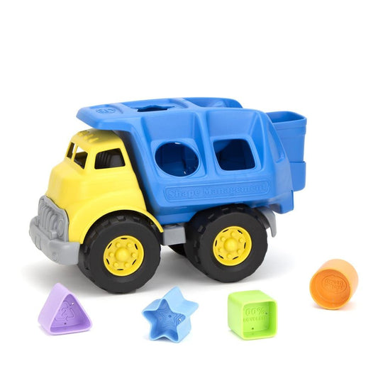 Shape Sorter Truck Green Toys Lil Tulips