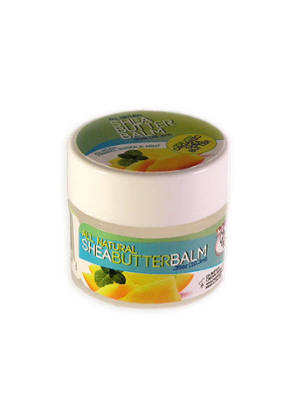 Shea Butter Balm .35 oz. Mini All Natural Mango Sugar & Mint CJ's All Natural CJ's All Natural Lil Tulips