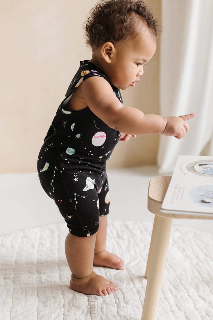 Short Romper - Planets LouLou Lollipop Lil Tulips