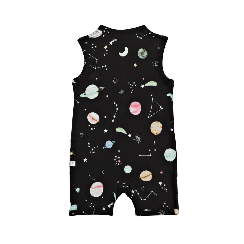 Short Romper - Planets LouLou Lollipop Lil Tulips