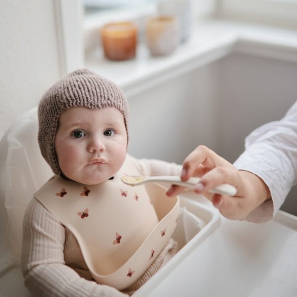 Silicone Baby Bib (Butterflies) Mushie Lil Tulips