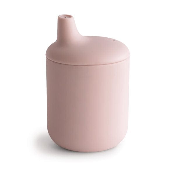 Silicone Sippy Cup (Blush) Mushie Lil Tulips