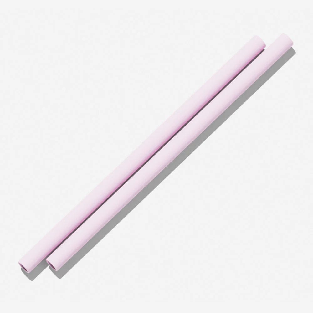 Silicone Straws - Lilac bink Water Bottles Lil Tulips