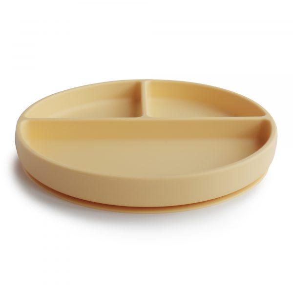Silicone Suction Plate (Daffodil) Mushie Lil Tulips