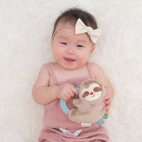 Sloth Ritzy Rattle Pal™ Plush Rattle Pal with Teether Itzy Ritzy Pacifiers & Teethers Lil Tulips