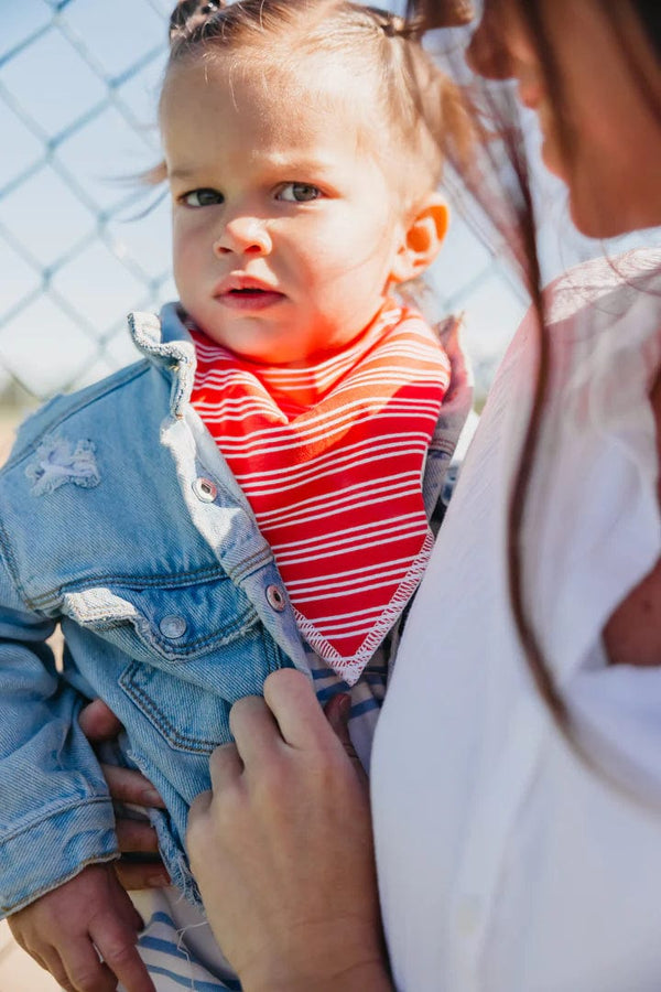 Slugger Baby Bandana Bibs Copper Pearl Lil Tulips