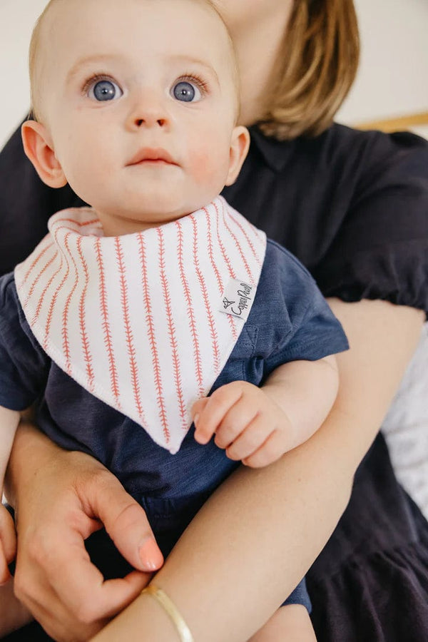 Slugger Baby Bandana Bibs Copper Pearl Lil Tulips