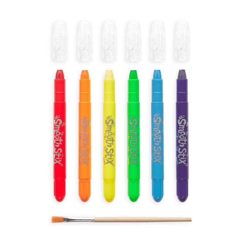 Smooth Stix Watercolor Gel Crayons Set of 6 OOLY Lil Tulips