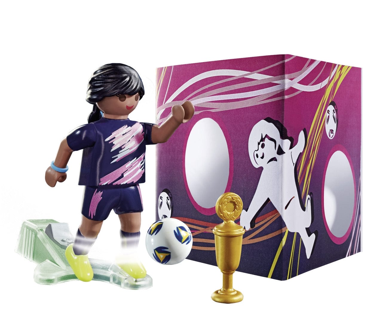 Soccer Player with Goal Playmobil Lil Tulips