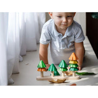 Sort & Count Trees Plan Toys Lil Tulips