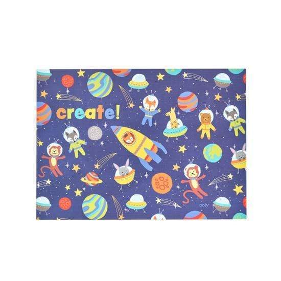 Space Critters Doodle Pad Duo Sketchbook - set of 2 OOLY Lil Tulips