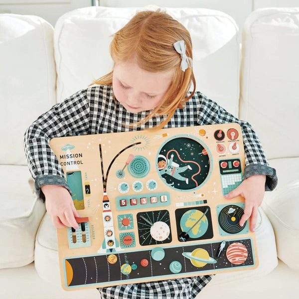 Space Station Wooden Tender Leaf Lil Tulips