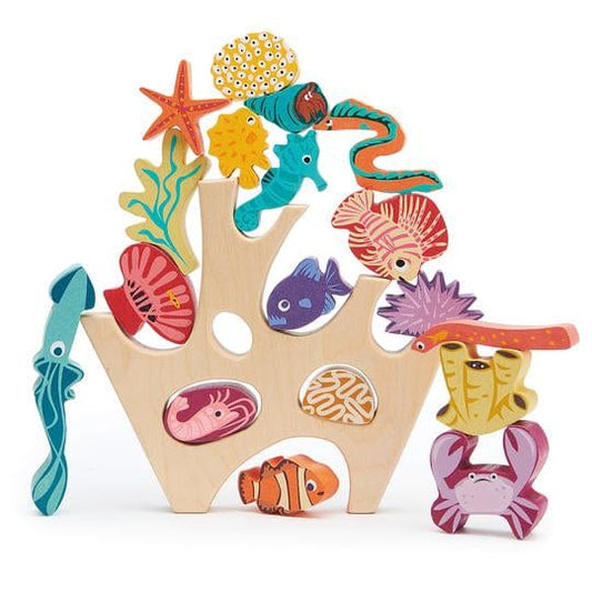 Stacking Coral Reef Tender Leaf Lil Tulips