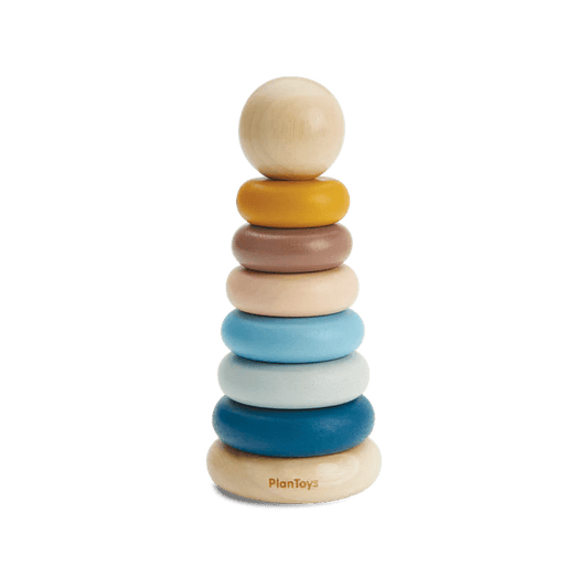 Stacking Rings - Orchard Plan Toys Lil Tulips