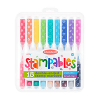 Stampables Scented Double-Ended Stamp Markers - set of 18 OOLY Lil Tulips