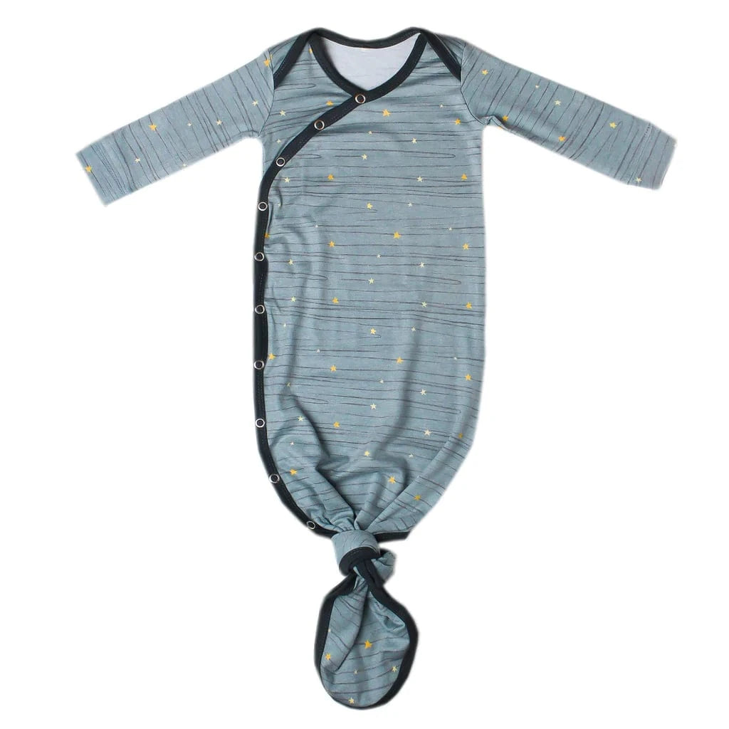 Starlight Newborn Knotted Gown Copper Pearl Lil Tulips