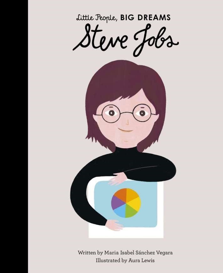 Steve Jobs little people big dreams Lil Tulips