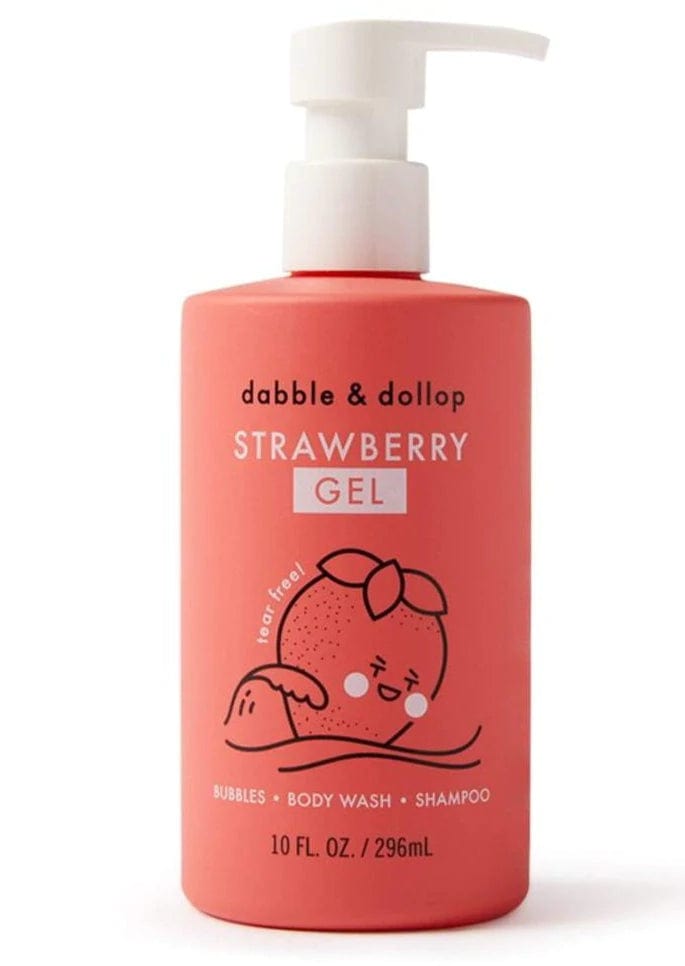 Strawberry - Shampoo, Body Wash & Bubbles Dabble & Dollop Lil Tulips