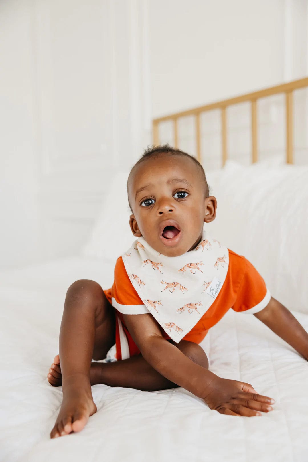 Swift Bandana Bibs Copper Pearl Lil Tulips