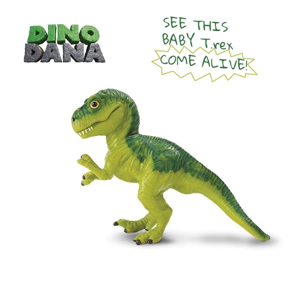 T-Rex Baby with Augmented Reality Safari Ltd Lil Tulips