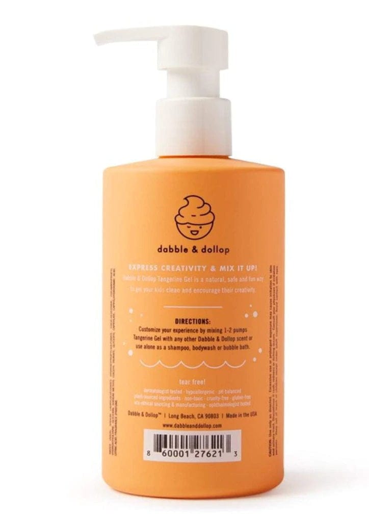 Tangerine - Shampoo, Body Wash & Bubbles Dabble & Dollop Lil Tulips