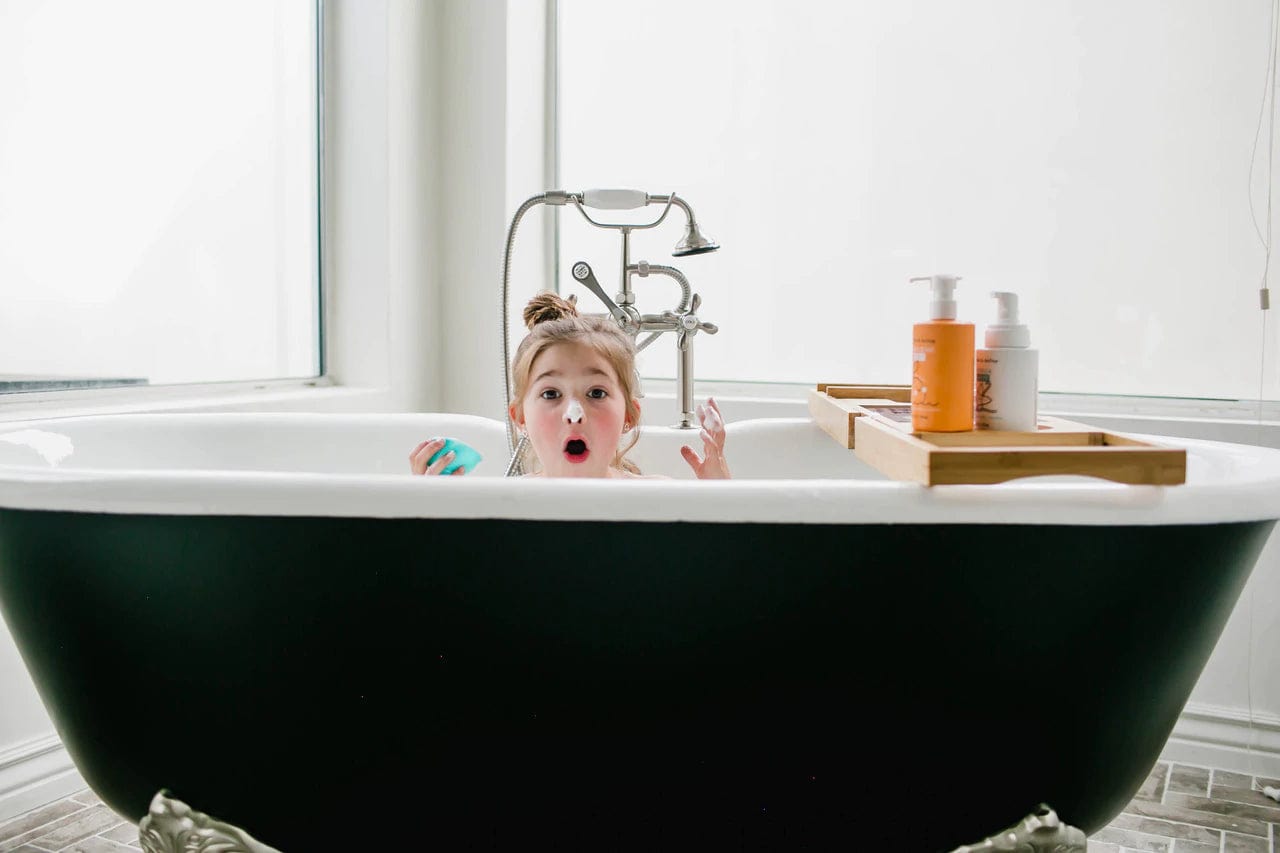 Tangerine - Shampoo, Body Wash & Bubbles Dabble & Dollop Lil Tulips