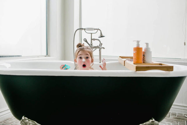 Tangerine - Shampoo, Body Wash & Bubbles Dabble & Dollop Lil Tulips