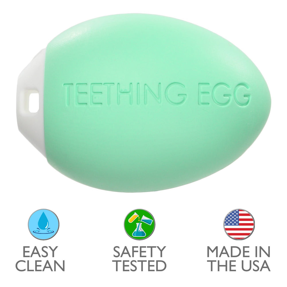 The Teething Egg - Mint Green