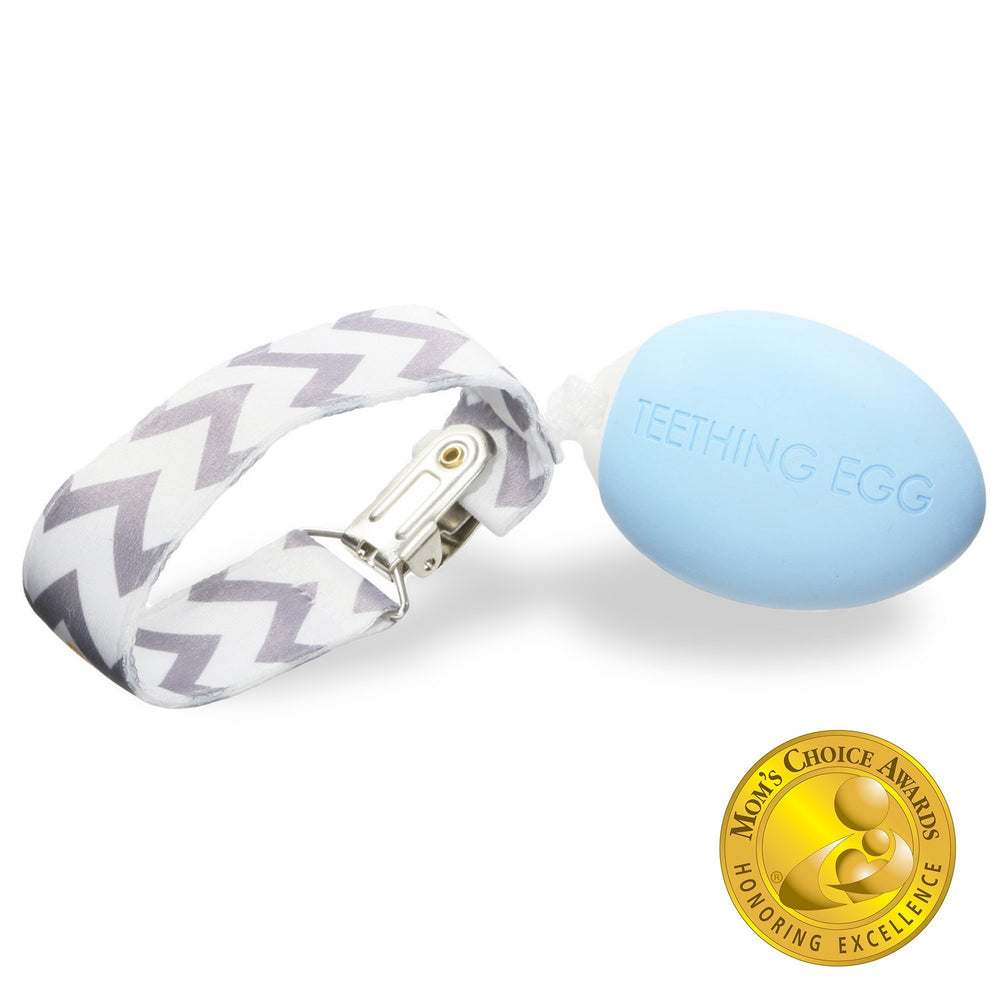 The Teething Egg - Baby Blue