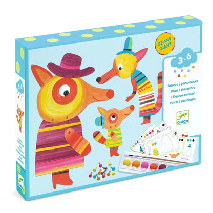 The Fox Family Watercolor Paints Djeco Lil Tulips