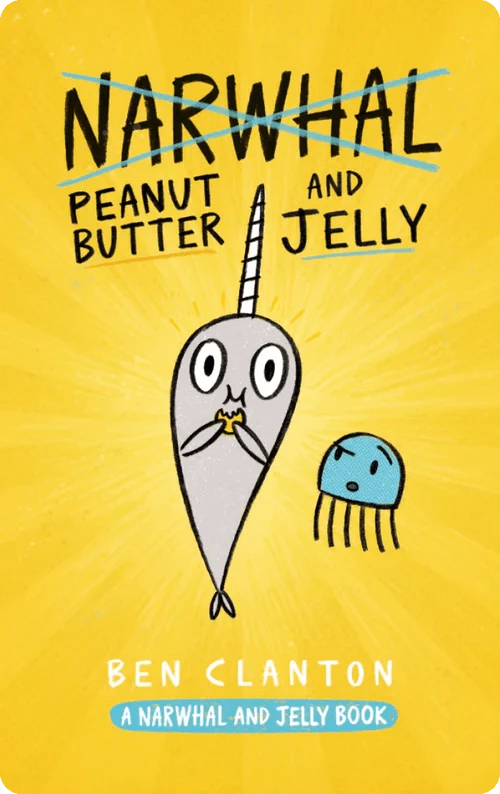 The Narwhal and the Jelly Collection - 4 Audiobook Cards Yoto Lil Tulips